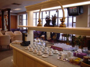 プーケット空港のラウンジ