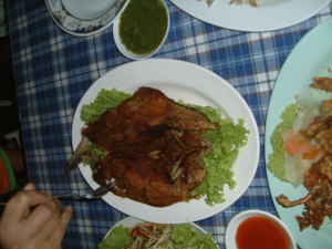 いけすのあるレストラン