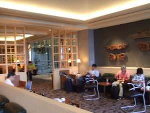 成田のラウンジ