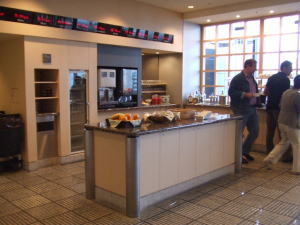 成田のラウンジ