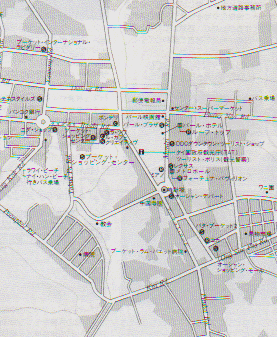 プーケット・タウンの地図